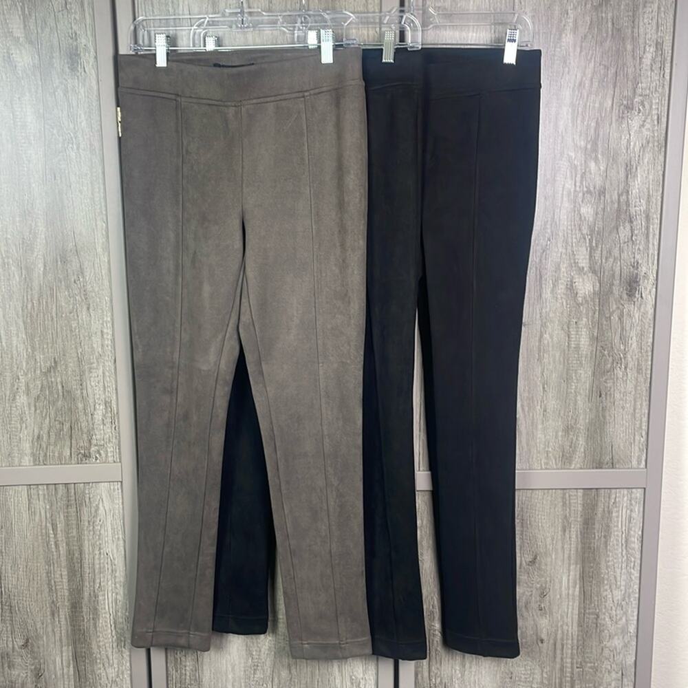 3 pair Andrew Marc bundle pull on career pants women's S